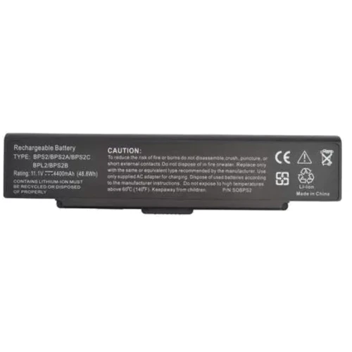 Батарея для ноутбука Sony VAIO VGP-BPS2C VGN-FE 11.1V Black 4400mAh OEM (902625)