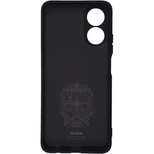 Чохол для телефона ArmorStandart ICON Case Camera cover Black для OPPO A17 4G (ARM64847): Колір черный