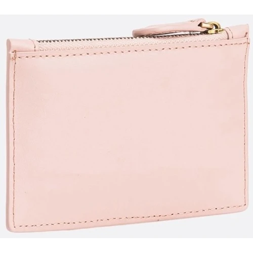 Женский кошелек PINKO AIRONE CARDHOLDER VITELLO SETA розовый (100251A0F1O81Q): Тип Кошельки