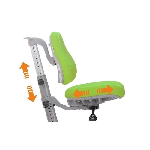 Кресло Mealux Match G gray base (арт.Y-528 G): Min высота сиденья, см 36