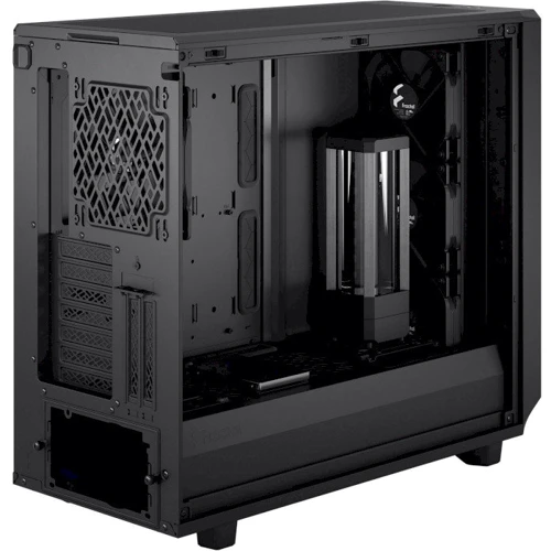 Корпус Fractal Design Meshify 2 Black Solid (FD-C-MES2A-01): Матеріал передній панелі пластик і сталь