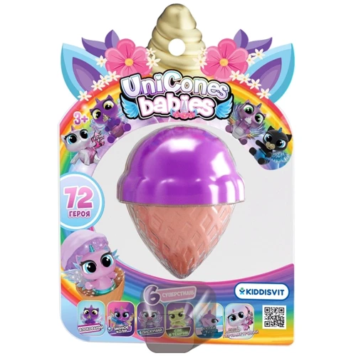 Колекционная фигурка-сюрприз Unicones «Babies» в блистере – Единорожок (1238-UA): Тип Игровая фигурка
