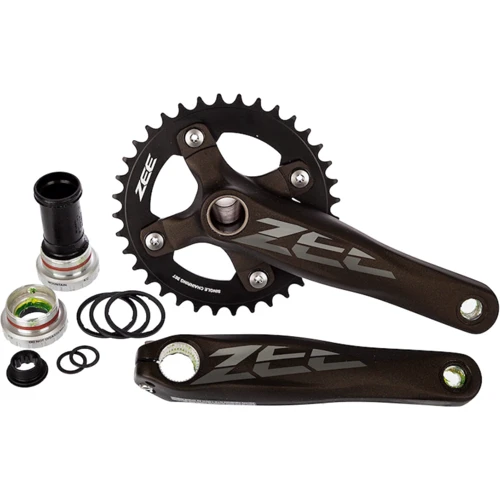 Шатуни Shimano FC-M640 ZEE інтегрована вісь, 165мм, зірка 36Т + компоненти каретки BSA (EFCM640AA6X): Призначення MTB