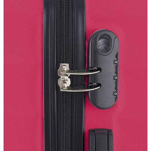 Чемодан Semi Line 24" (M) Dark Rose темно-розовый (T5633-2): Застежка Молния