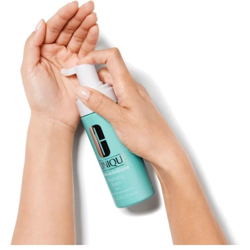 Clinique Anti-Blemish Solutions Cleansing Foam Пенка для лица 125 ml: Время применения Универсальный