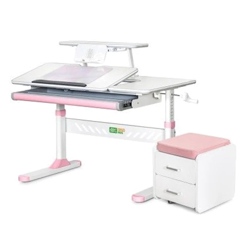 Комплект S ErgoKids TH-320 Pink парта + тумба (TH-320 + BD C3_PINK)