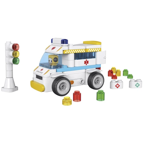 Конструктор PAI BLOKS RC Ambulance с Пультом ДУ 69 деталей: Производитель Pai Blocks