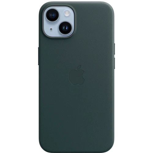 Чехол для iPhone Apple for iPhone 14 Leather Case with MagSafe Forest Green (MPP53)
