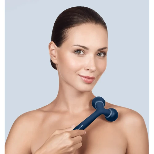 Электронный ультразвуковой ролик для лица и тела GESKE Sonic Facial&Body Roller 4в1 midnight