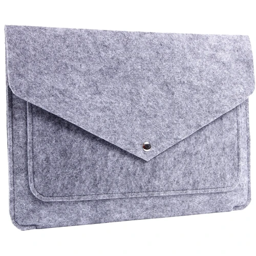Gmakin Cover Envelope Felt Light Grey (GM07-15) for MacBook Pro 15/Pro 16