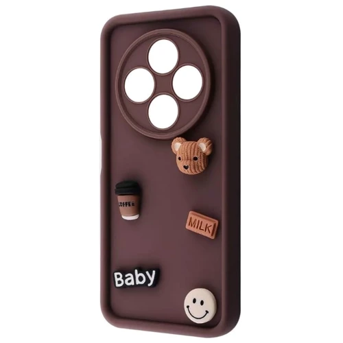 Чохол для телефона Mobile Case Pretty Things Brown/Bear for Xiaomi Redmi 14C 4G / A4 / Poco C75 4G