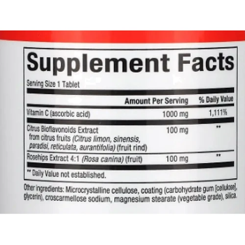 Natural Factors Vitamin C Вітамін С 1000 мг 90 таблеток: Тип Витамин C