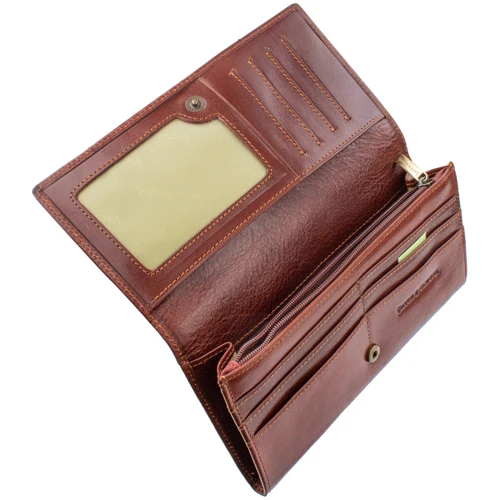 Жіночий гаманець Smith & Canova коричневий (FUL-28608-brown): Країна виробник Великобританія