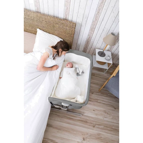 Приставне ліжечко Bebe Confort Calidoo Gray Mist (2105440210): Тип приставная