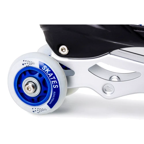 Роликовые коньки YX-0151-15 синие (30-33) 18-20 см: Подшипник ABEC 7 carbon steel