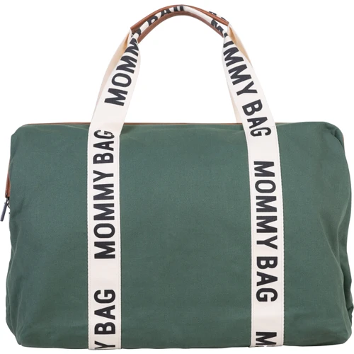 Сумка Childhome Mommy Bag Signature Canvas Green (CWMBBSCGR)