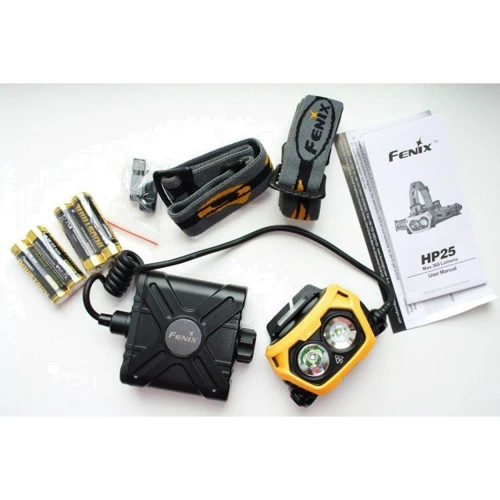 Фонарь Fenix HP25 Gray: Количество режимов 5