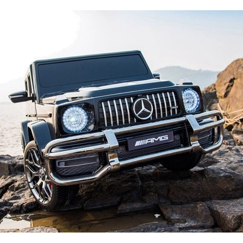 Электромобиль Kidsauto Двухместный Mercedes-Benz G63 AMG 4WD чёрный лак (S307black) фото 10