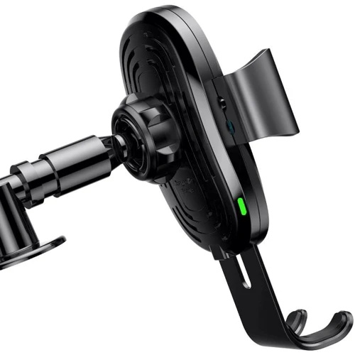 Держатель Baseus Car Holder Gravity Heukji Wireless Charger Black (WXZT-01): Особенности автодержатель
