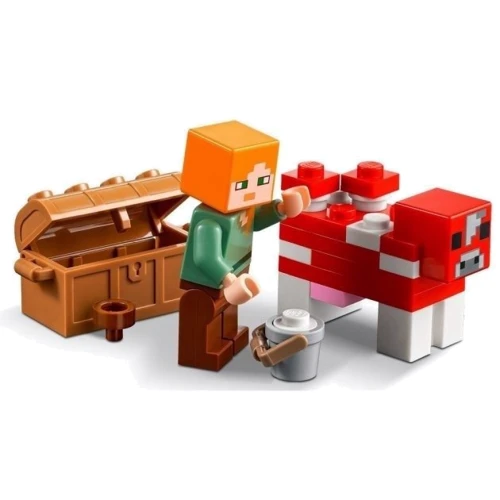 Конструктор LEGO Minecraft Грибний будинок 272 деталі (21179) фото 8
