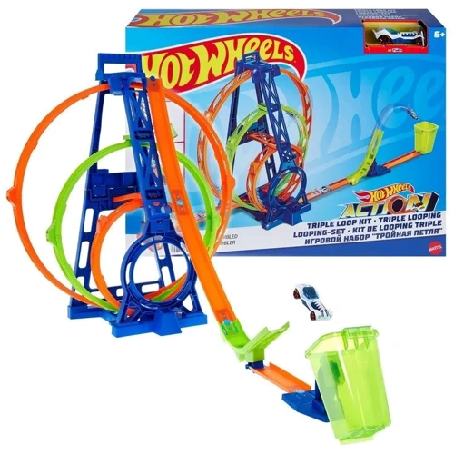 Трек "Тройная петля" Hot Wheels (HMX37): Производитель Hot Wheels