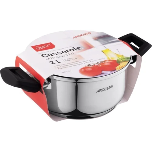 Кастрюля Ardesto Gemini 2.0 л (AR3520G): Тип Традиционная
