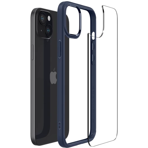Чехол для iPhone Spigen Crystal Hybrid Navy Blue (ACS06460) for iPhone 15 Plus: Тип аксессуара чехол