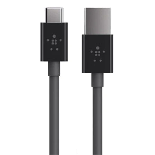 Кабель Belkin USB Cable to USB-C 1m Black (F2CU029bt1M-BLK)