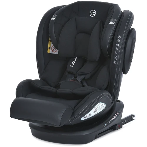 Автокресло El Camino Evolution 2 360 ME 1045 ISOFIX 0-36 кг melange black (ME 1045 melange black)