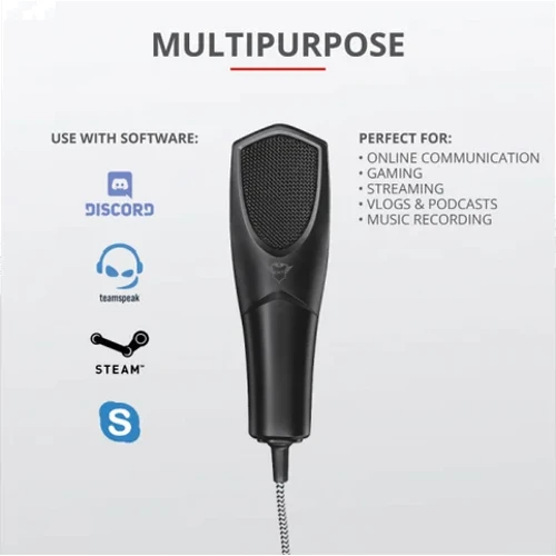 Мікрофон Trust GXT 232 Mantis Streaming USB Black (22656_TRUST) фото 5