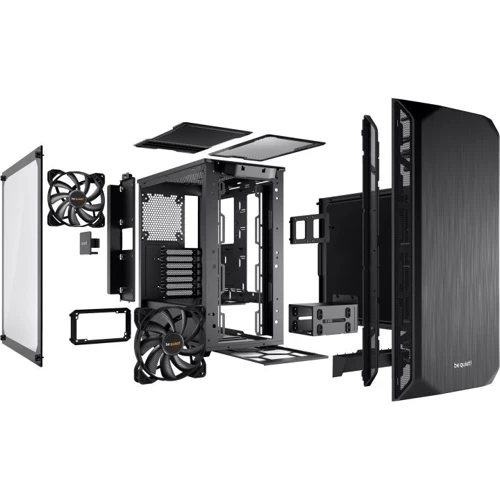 Корпус be quiet! Pure Base 500 Window Black (BGW34): Типоразмер Midi-Tower