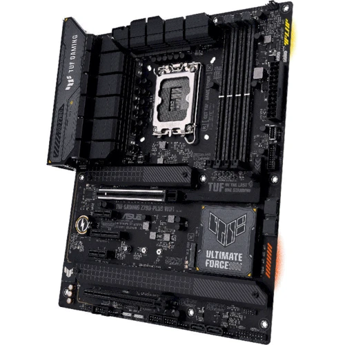 Asus TUF Gaming Z790-Plus WiFi: Роз'єми на платі СОМ, SATA 3.0, M.2