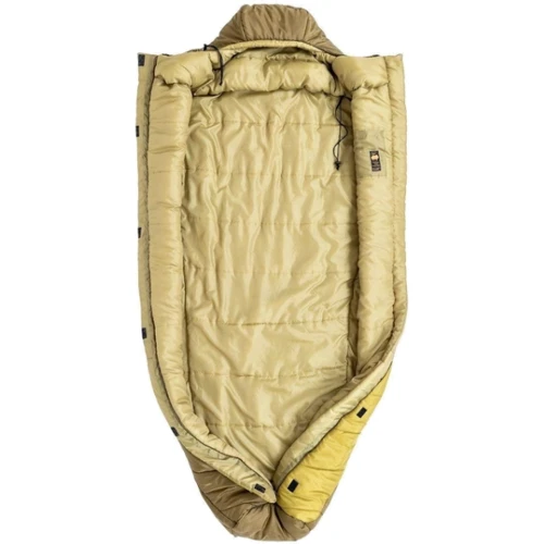 Спальный мешок Turbat Vogen Winter khaki/mustard 195 см хаки/горчичный (012.005.0329): Материал внешней ткани Toray 55D Polyester W/R