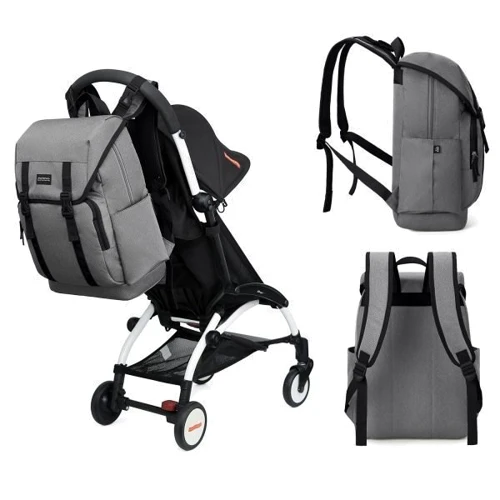 Рюкзак для мами Mommore сірий (MM0090003A008)