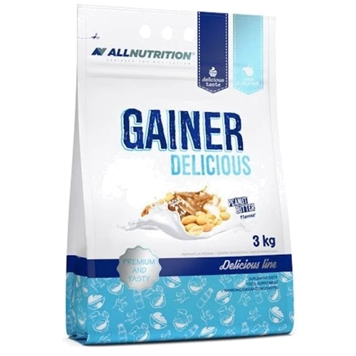 Гейнер All Nutrition Gainer Delicious 3000 g /30 servings/ Salted Peanut Butter
