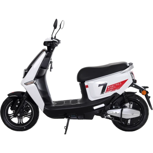 YADEA SLIKE 1800W, 2x60V24AH lithium, Белый: Допустимая нагрузка, кг 160