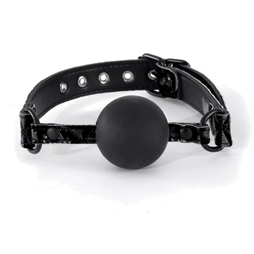 дизайнерский силиконовый кляп NS Novelties Sinful Soft Silicone Gag