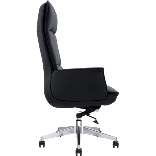 Кресло GT Racer B-8011A Black: Материал обивки Натуральная кожа