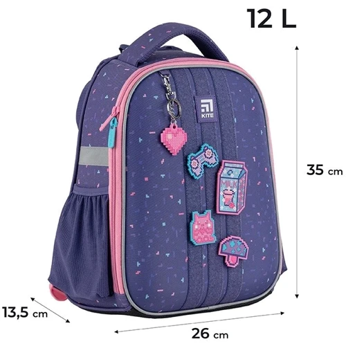 Набір Kite 555S Pixel Love рюкзак + пенал + сумка для взуття (SET_K24-555S-3) фото 28
