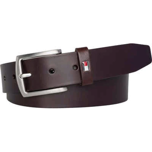 Мужской ремень Tommy Hilfiger темно-коричневый (68368624)