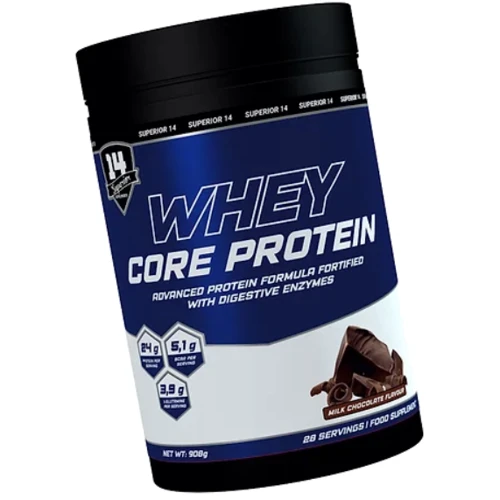 Протеин Superior Whey Core Protein 908g / 28 servings / Milk Chocolate