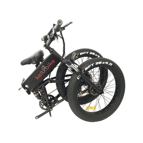 Электровелосипед фэтбайк Kelb.Bike E-1911WS-26 500W, 48V 26" Серый фото 6