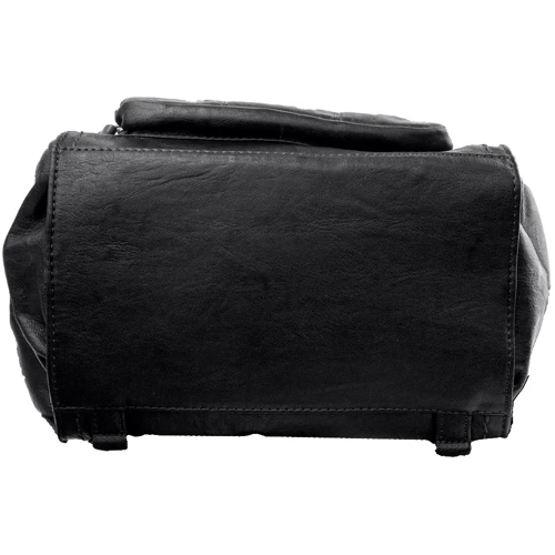 Женский рюкзак Amelie Galanti черный (A629-black): Фактура Зернистая, Матовая