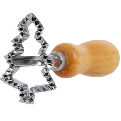 Штамп для печенья Lefard 10 см (815-044): Материал цинковый сплав/дерево