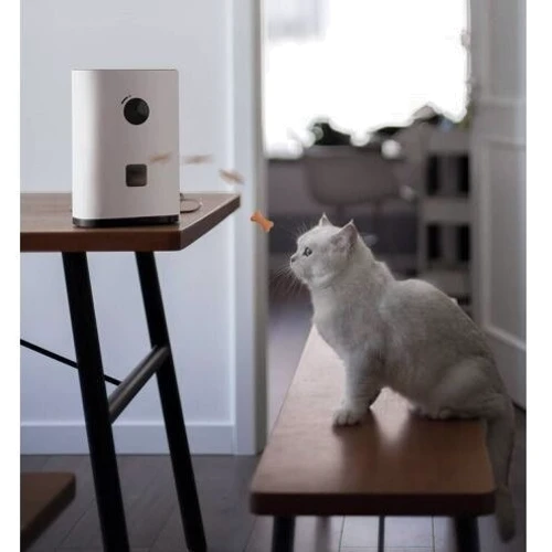 Кормушка для домашних животных Xiaomi Pawbby (White): Особенности Автоподача корма