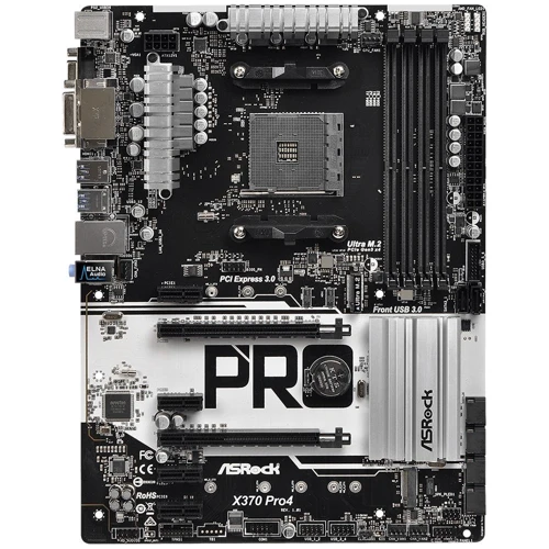 ASRock X370 Pro4: Оперативная память 4xDDR4 3200, до 64 ГБ
