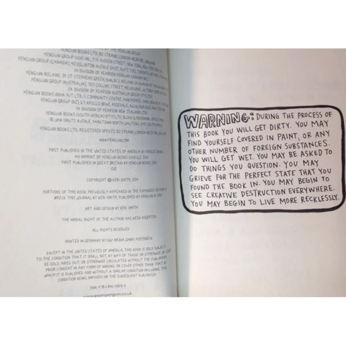 Keri Smith. Wreck This Journal Everywhere: Производитель Penguin