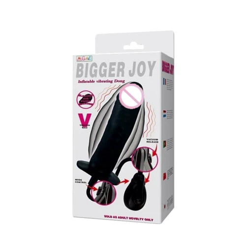 Анальный вибратор расширяющийся BIGGER JOY, BW-008078DAQ