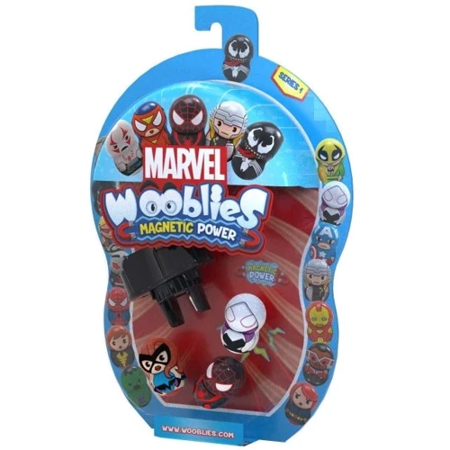 

Игровой набор Marvel Wooblies Магнитные фигурки с пусковым устройством 3 шт