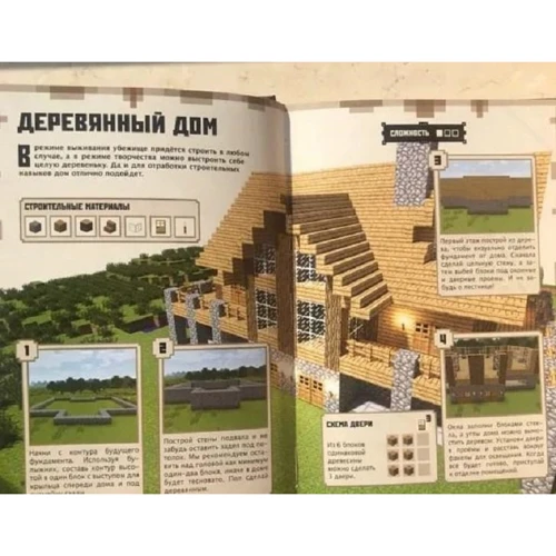 Minecraft. Посібник для будівельника: Обкладинка Твердая